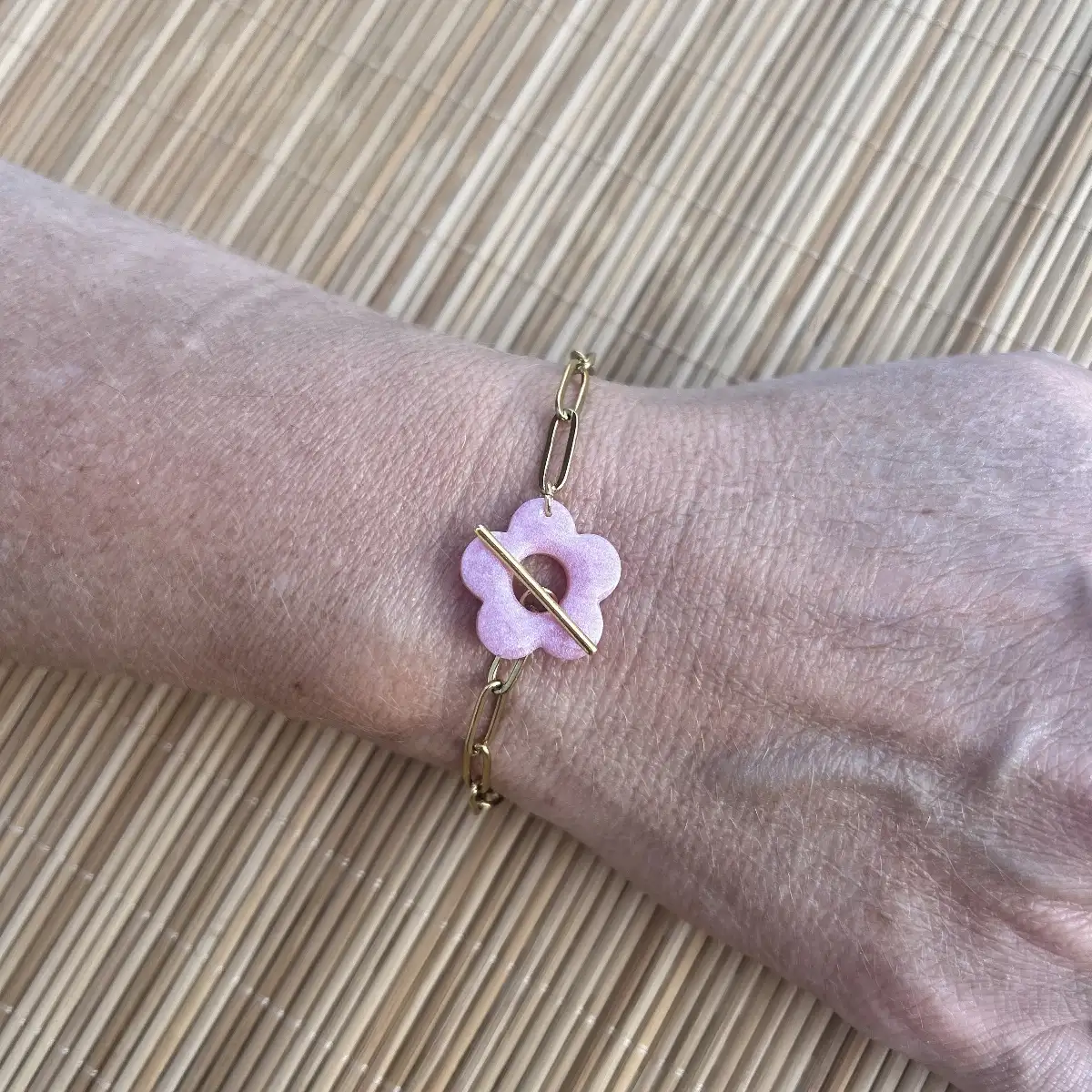 Bracelet fleuri
